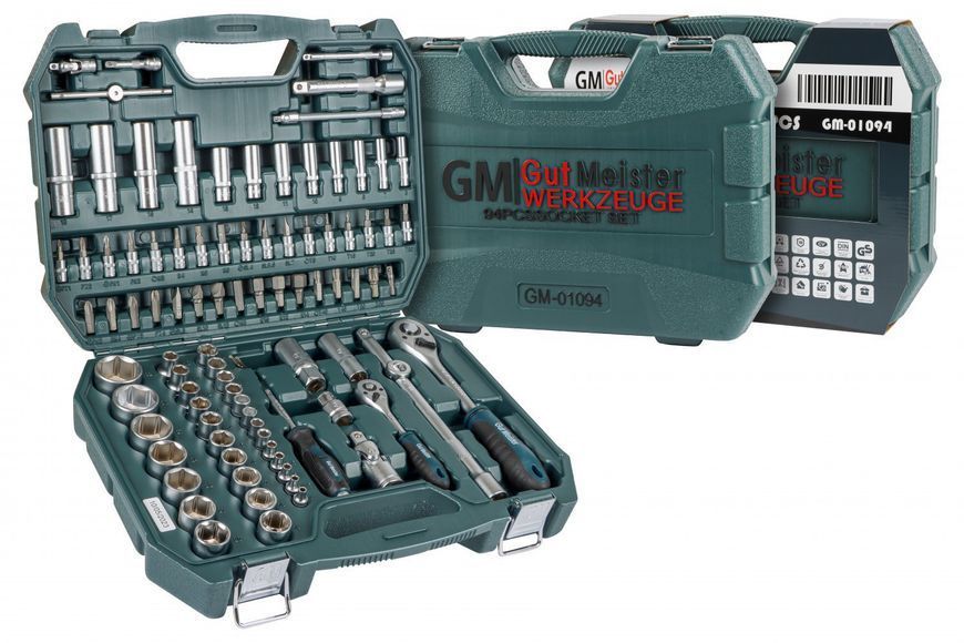 Набір інструментів 94 од., GM-01094 Gut Meister GM-01094 фото